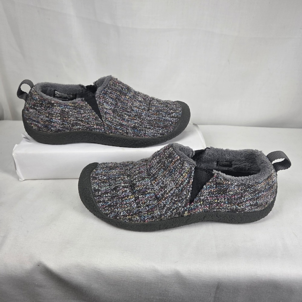 Keen Womens Howser II Slip-On Shoe Grey Felt Upper Sz 6.5 Casual  Thermal Cozy